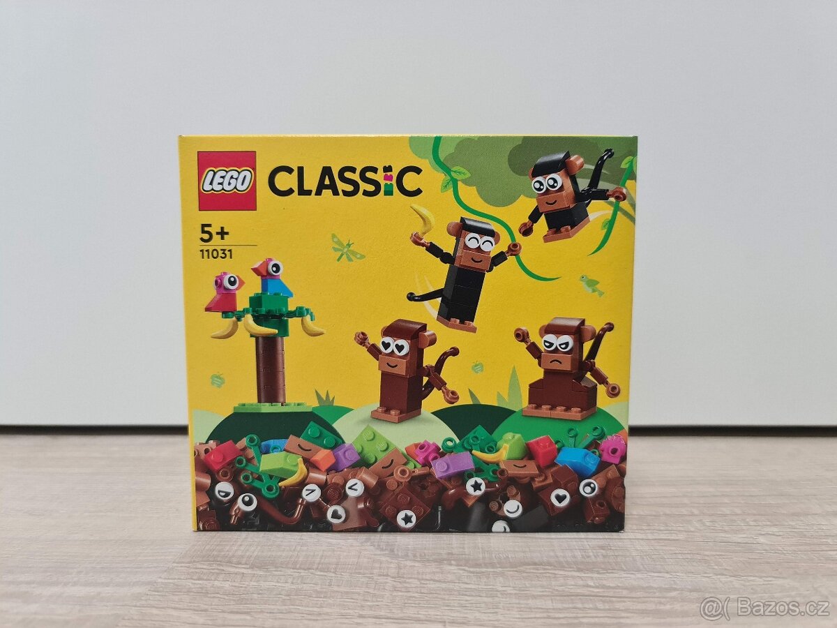 LEGO Classic 11031 - Kreativní zábava s opicemi