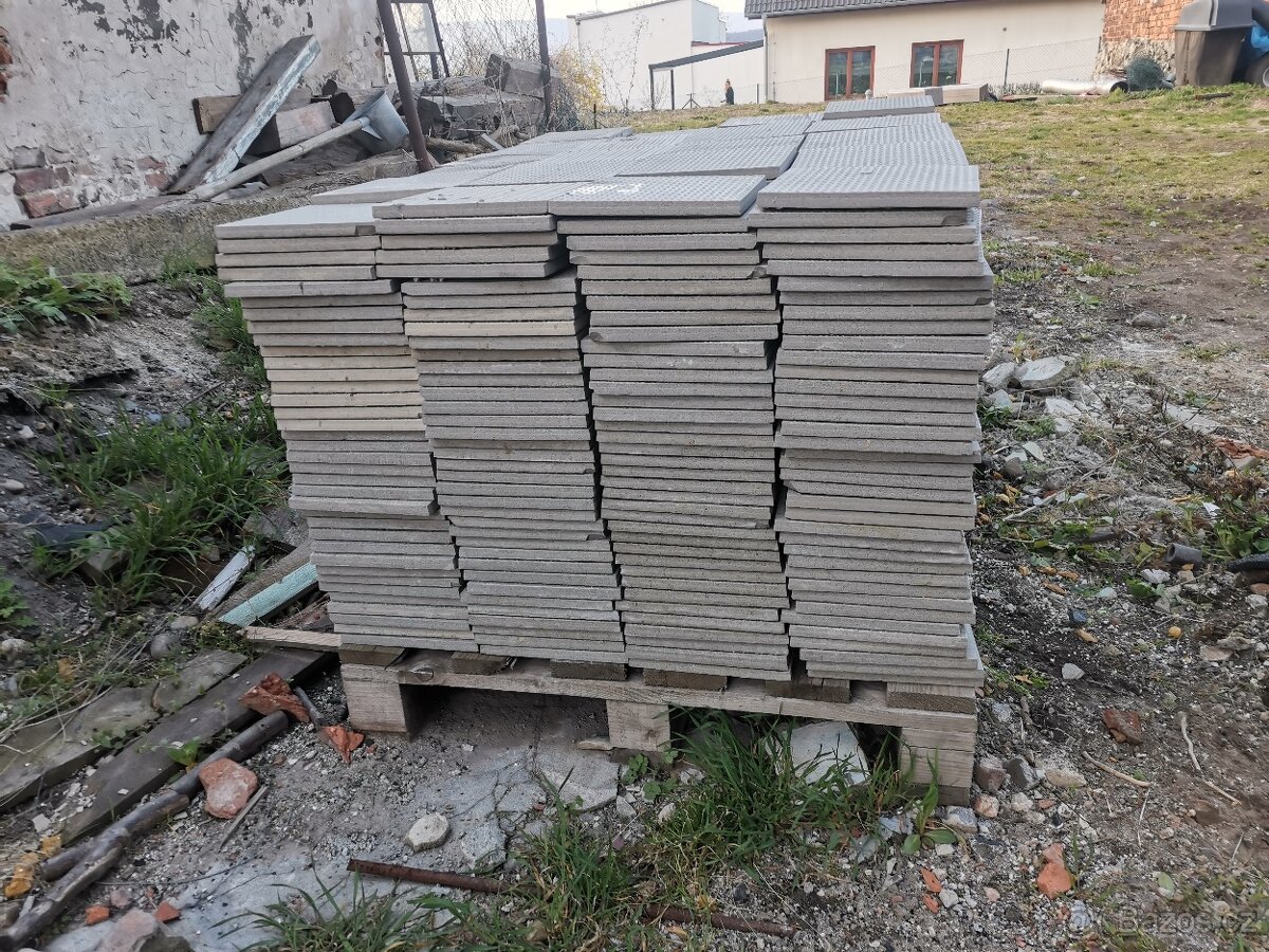 Zátěžová dlažba, dílna , garáže 15x200 34m2 REZERVACE