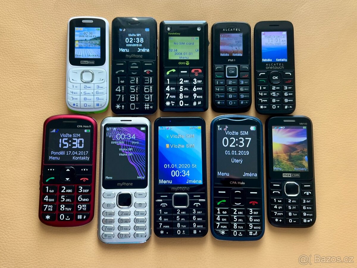 Maxcom MM129, MyPhone Halo EASY, Doro Handleeasy 330...