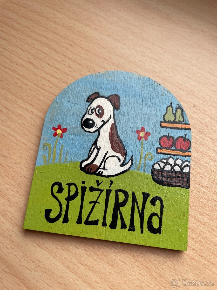 Cedulka na dveře