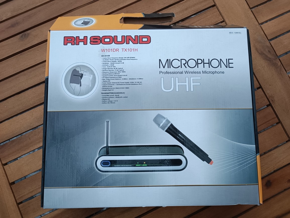 RH SOUND W101DR mikrofony 2 ks