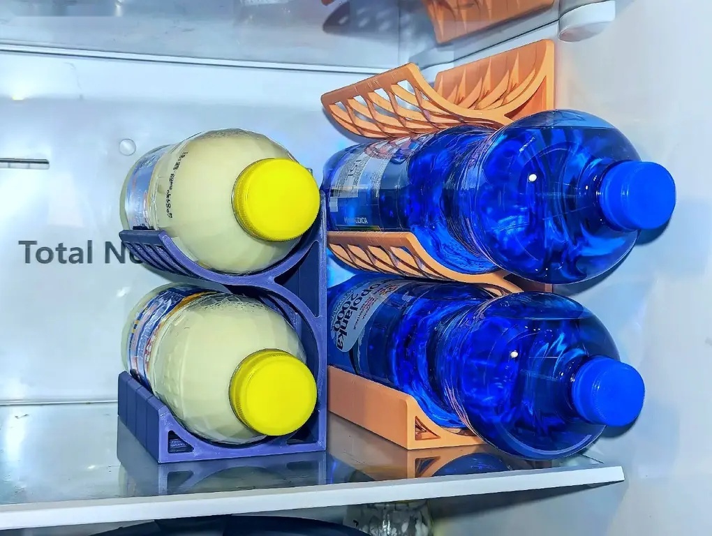 Držák na lahve do lednice praktický organizér