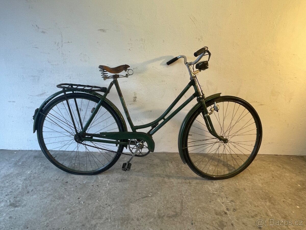 Retro kolo zelené