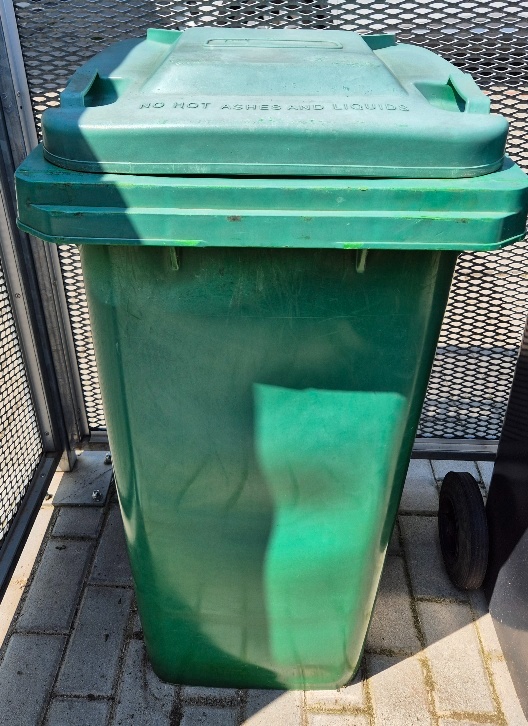 Popelnice 120 l zelená