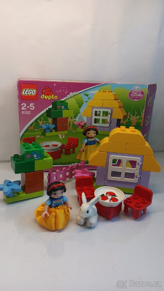 Lego duplo 6152 Sněhurka chaloupka vč krabice