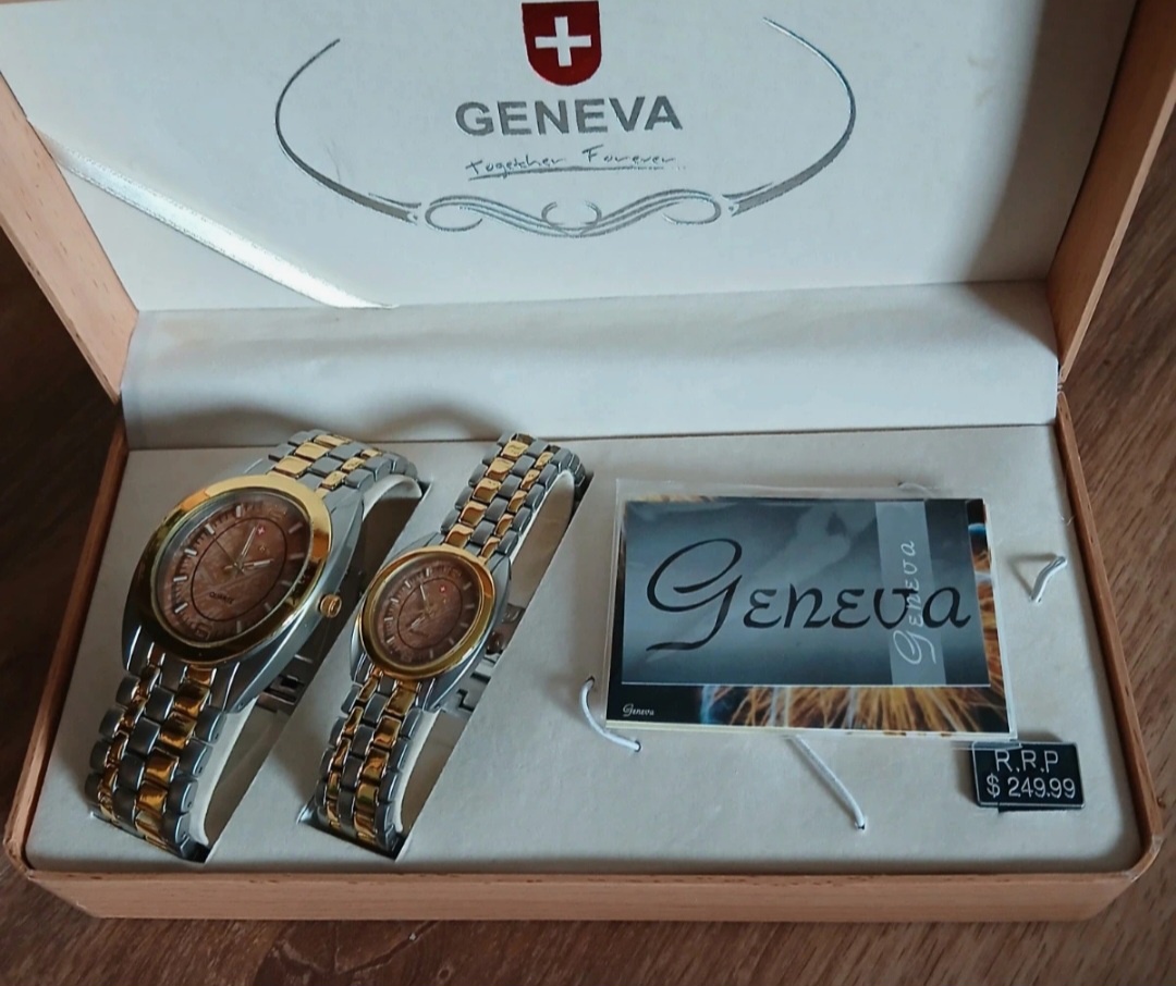 Hodinky geneva pánské i dámské