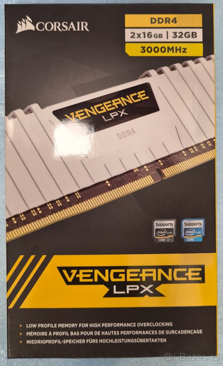 Corsair Vengeance LPX White 32GB (2x16GB) DDR4 3000
