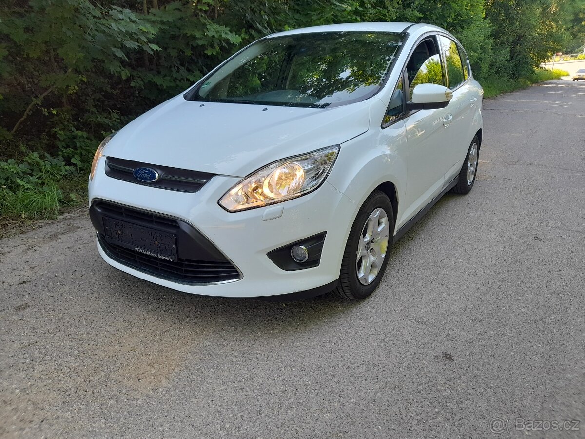 FORD C-MAX 1.6i 16V 77KW BEZ TURBA,NOVÁ STK,PO SERVISU,2012