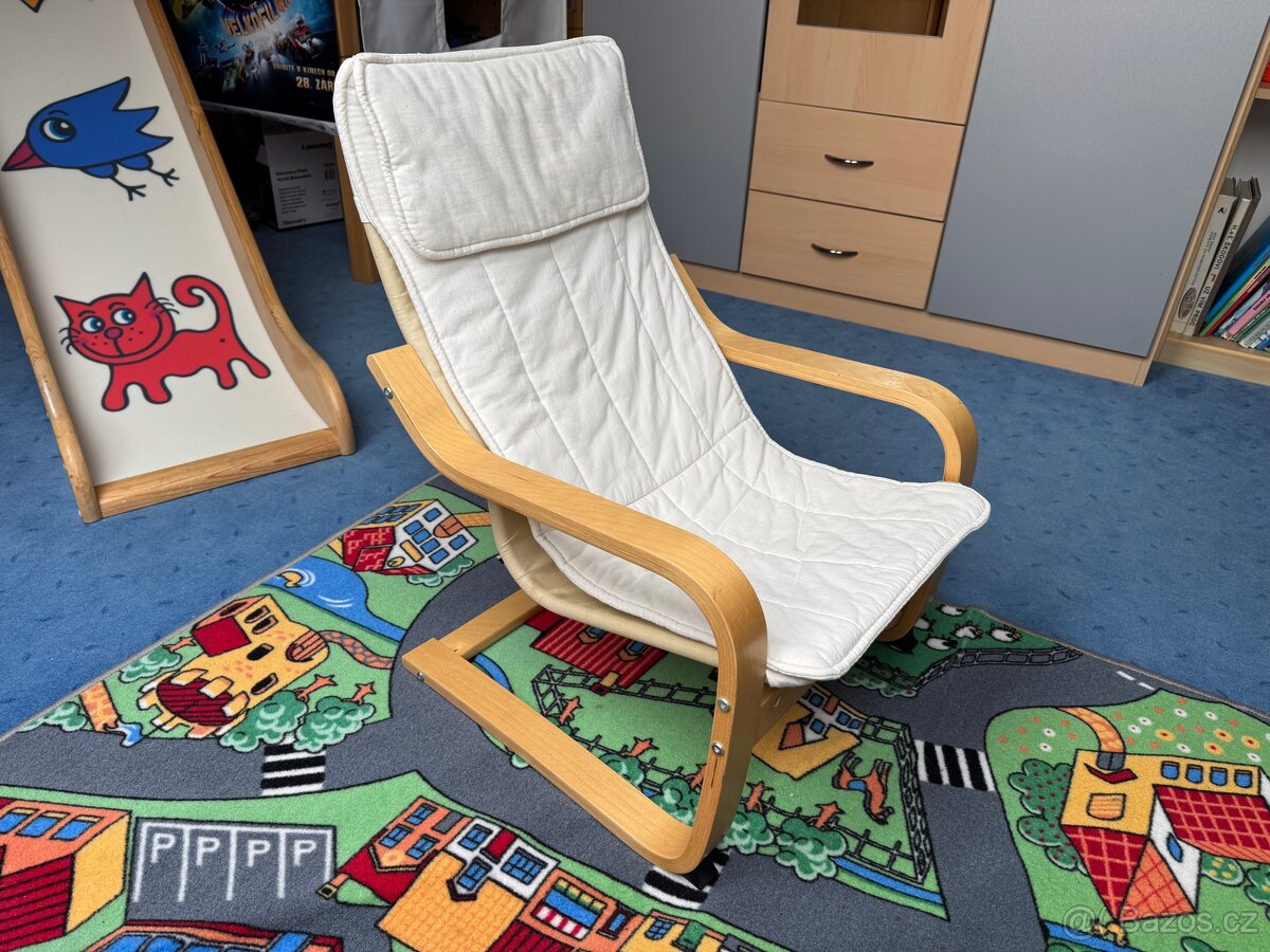 Dětské křesílko Ikea POANG