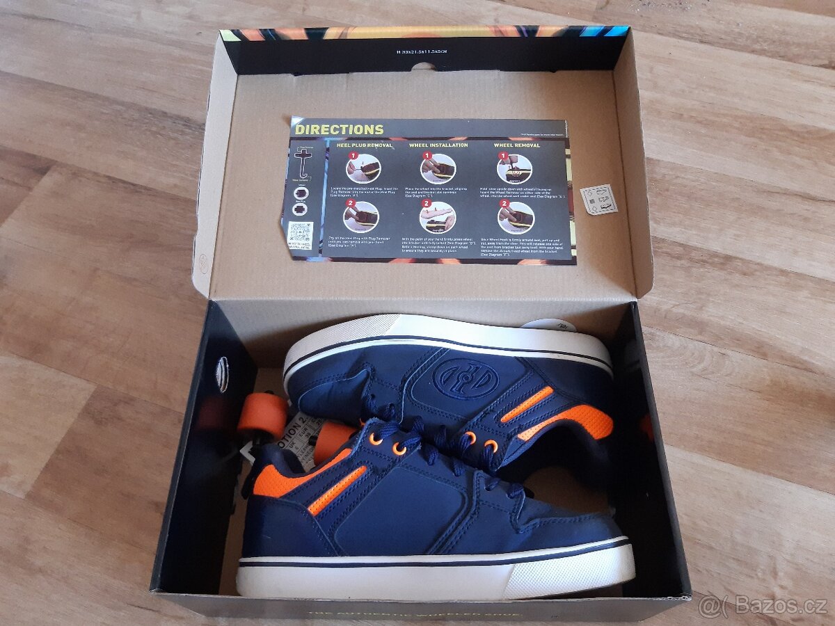 Boty s kolečky Heelys, velikost 39