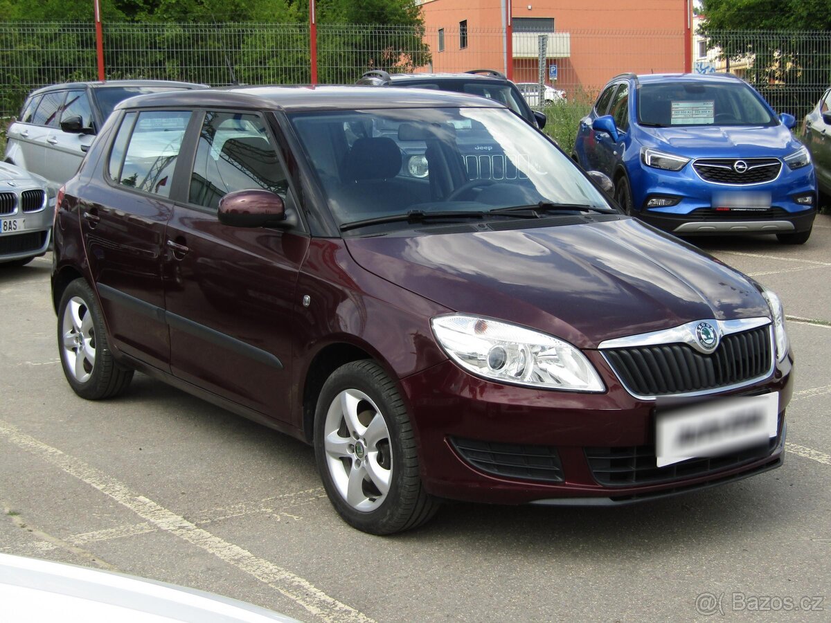 Škoda Fabia II 1.2 TSi ,  63 kW benzín, 2010
