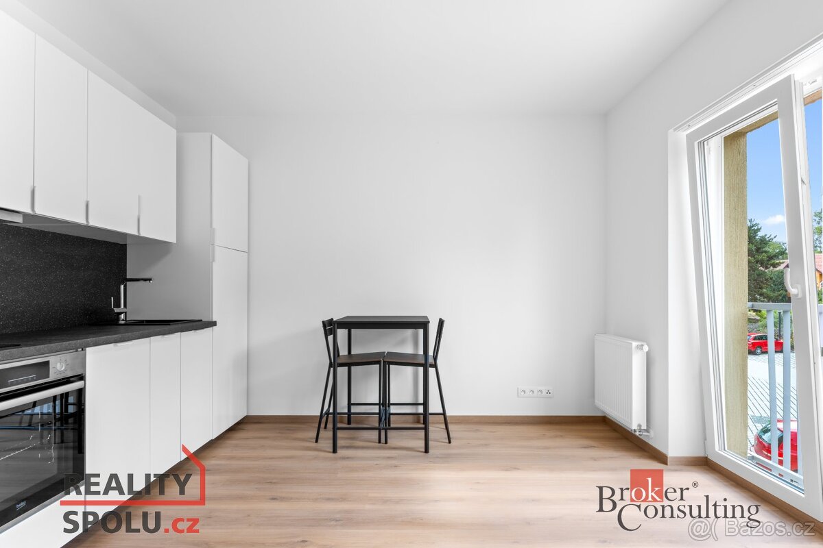 Pronájem, byty/1+kk, 22 m2, V Kněžívce 595, 25267 Tuchoměřic