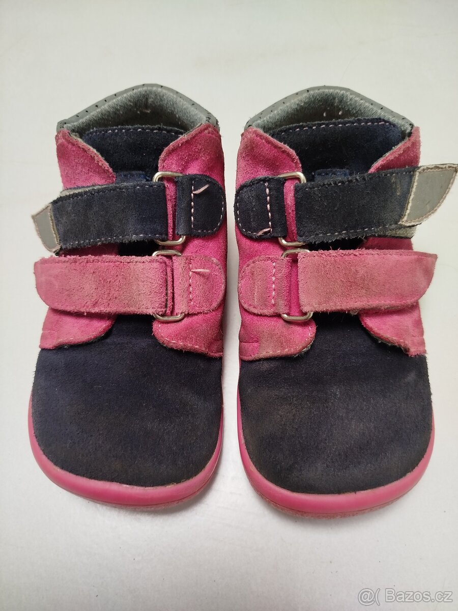 Barefoot dívčí kotníkové boty Beda vel 27