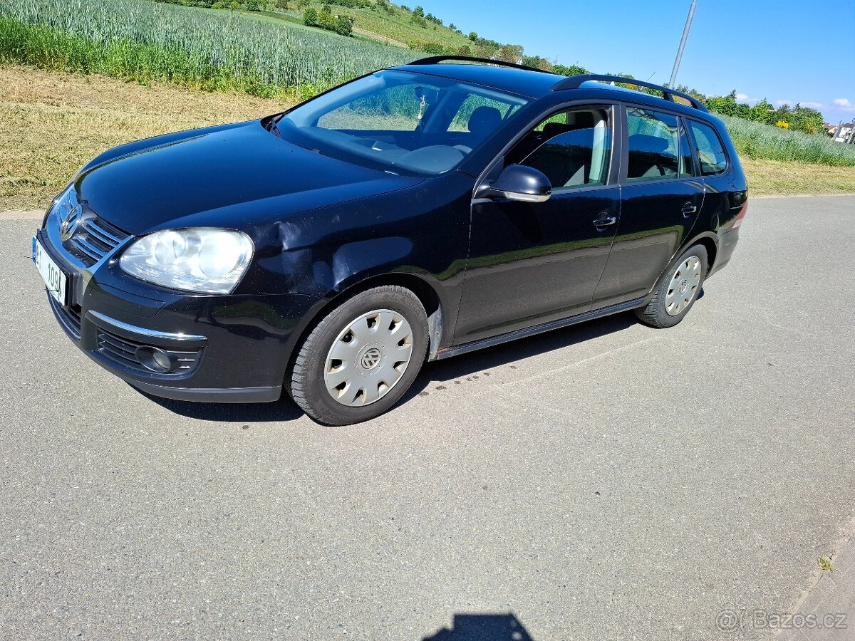 VW Golf V 1.9 TDI 77kw Kombi Klima Model 2007 Nová Stk