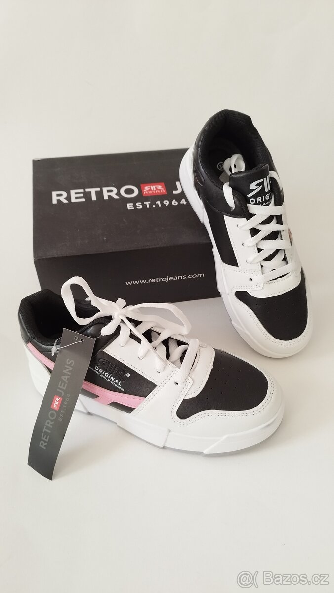 Nové dámské boty Retro Jeans, velikost 37