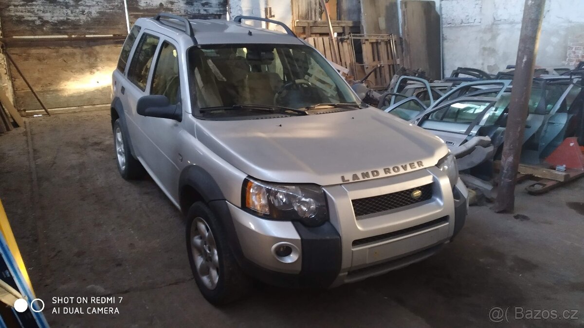 Land Rover Freelander 1.8i facelift náhradní díly