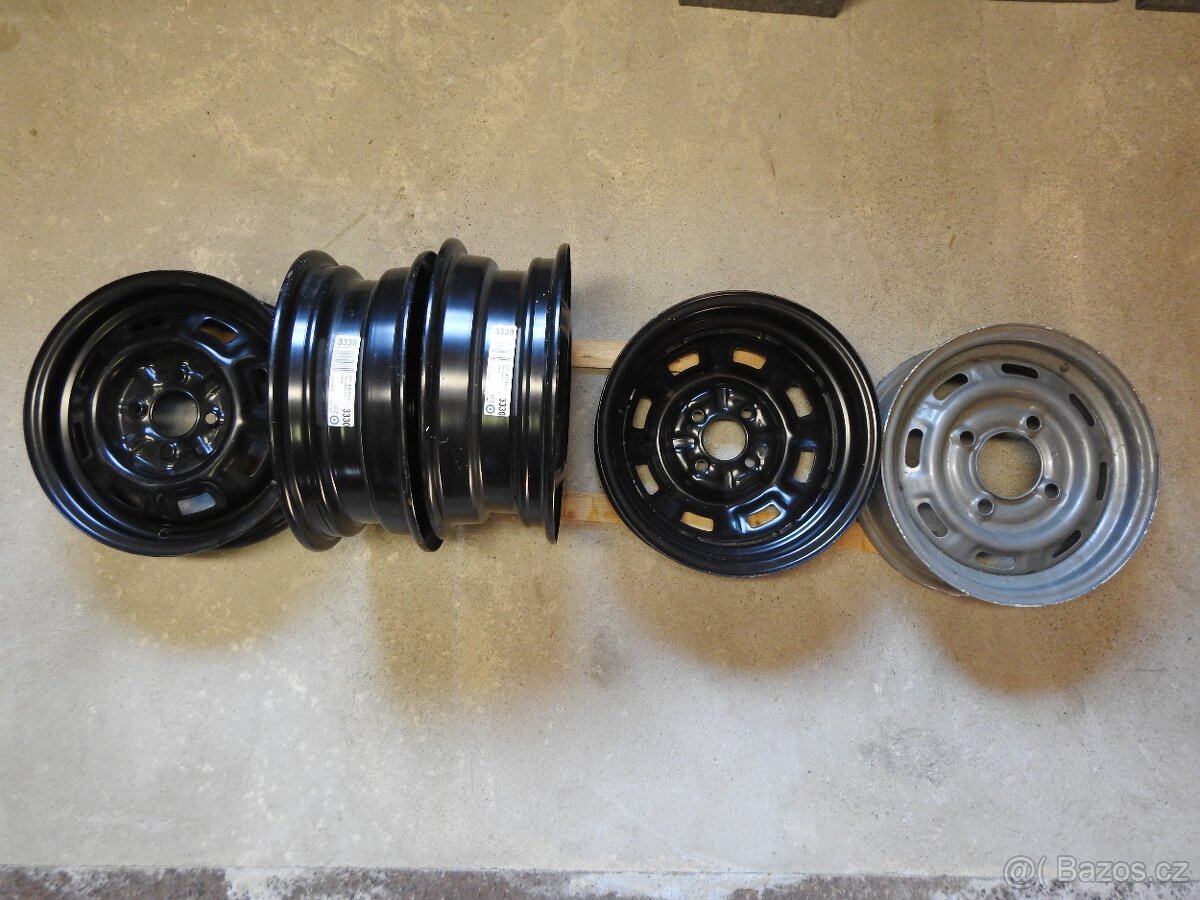 Plechové disky Škoda 4,50B x13 Nové