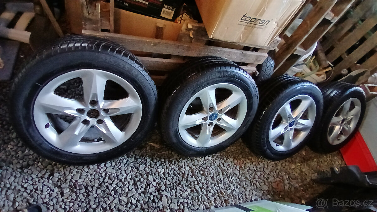 KOLA FORD MONDEO IV 16" 5X108 ZÁNOVNÍ PNEU 215