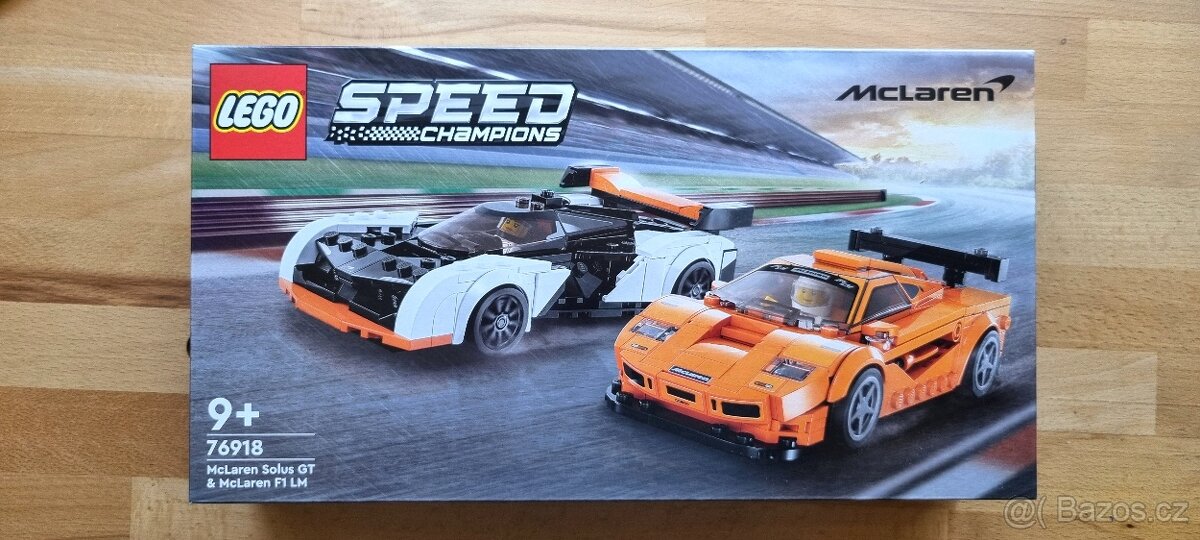 LEGO Speed Champions 76918 McLaren Solus GT a McLaren F1