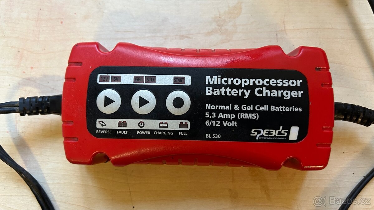 Nabíječka baterií SPEEDS BL-530 12V/6V