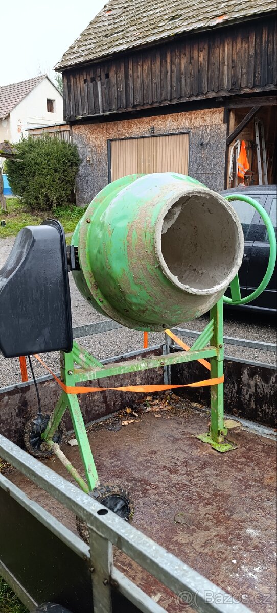 míchačka na beton