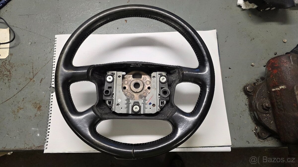 VW T4 - originální kožený volant 7D0 419 091A