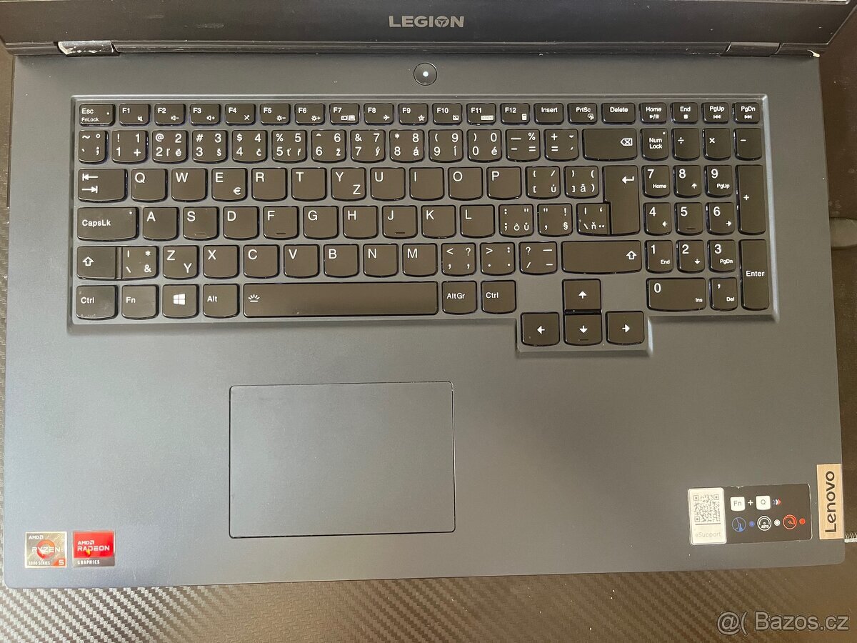 Herni otebook Lenovo Legion5-1,3”/RTX 3050/Ryzen/16GB/SSD