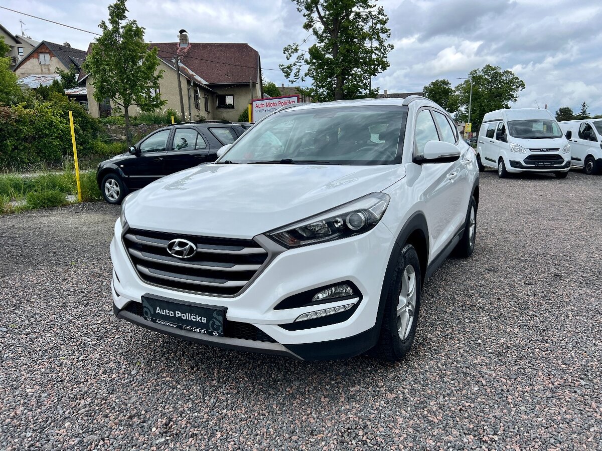 Hyundai Tucson 1.7 CRDi 85 kW Servis,Stav,Výhřevy