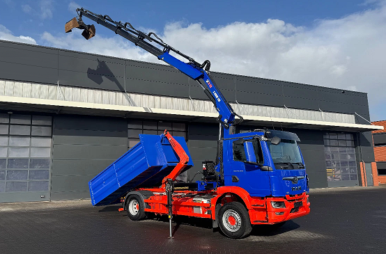 MAN TGM 18.290 - nosič kontejnerů s hydraulickou rukou