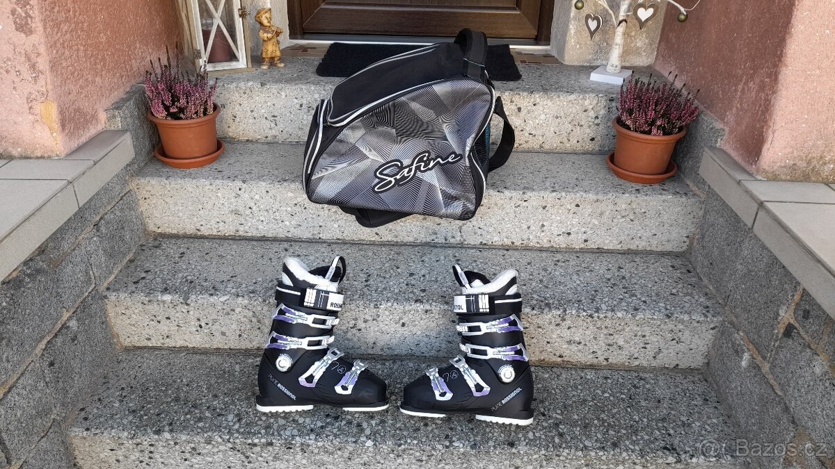 Top kvalitní lyžáky Rossignol Pure 70  24,5 cm
