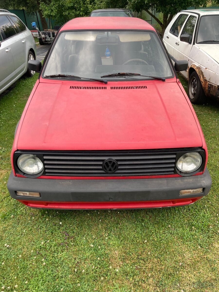 2x VW GOLF II. 1.6D