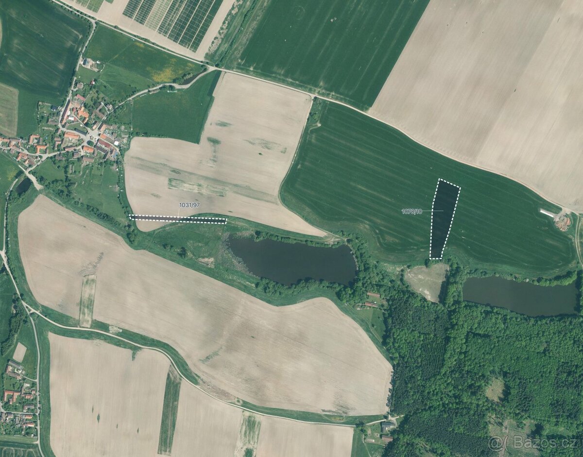 Zemědělská půda, prodej, Kluky, Písek