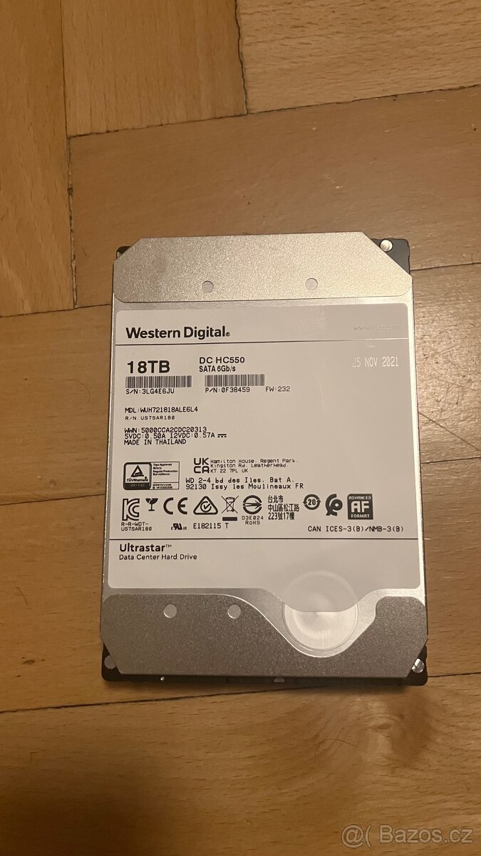 Western Digital 18 TB SATA