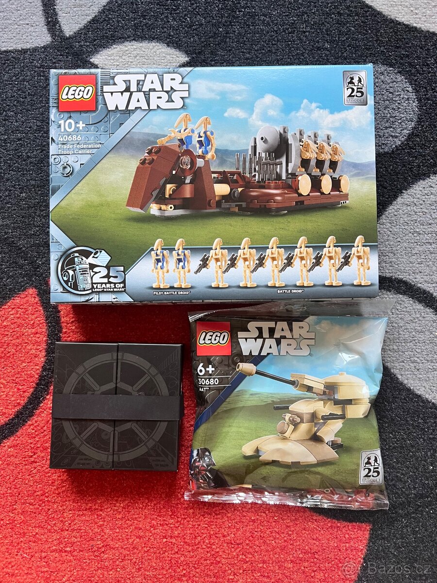 LEGO Star Wars sety 40686, 5008818 a 30680 -