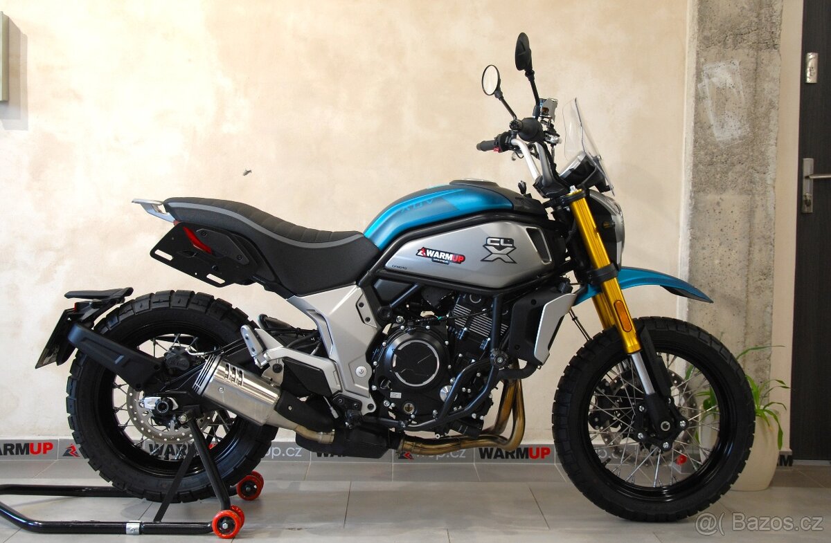 CFMOTO 700 CL-X Adventure - zánovní stav,1.maj,225 km,ZÁRUKA