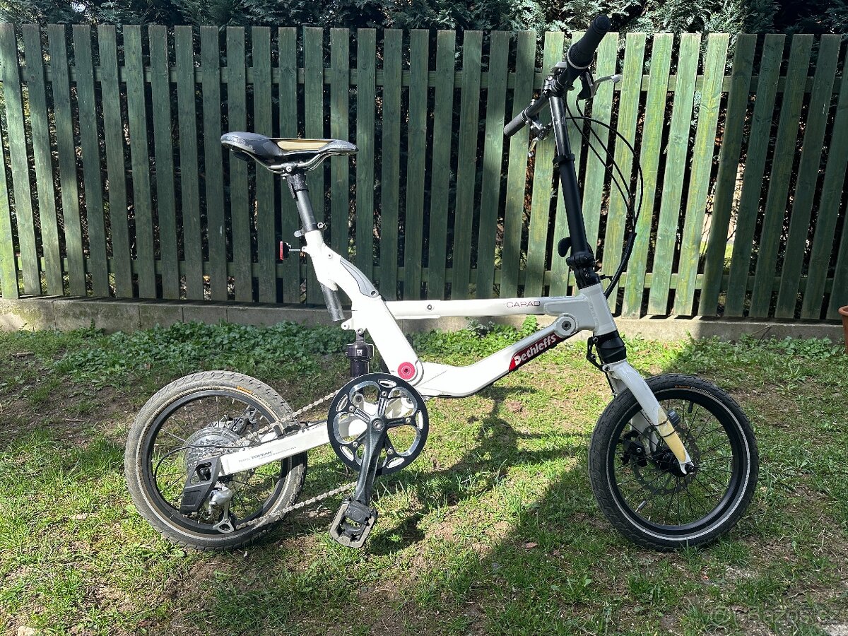 2ks stejná skládací kola Dethleffs Carad ( Brompton, Tern)