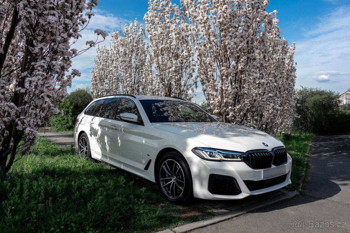 BMW 540xd webasto, DPH, laser, mpaket