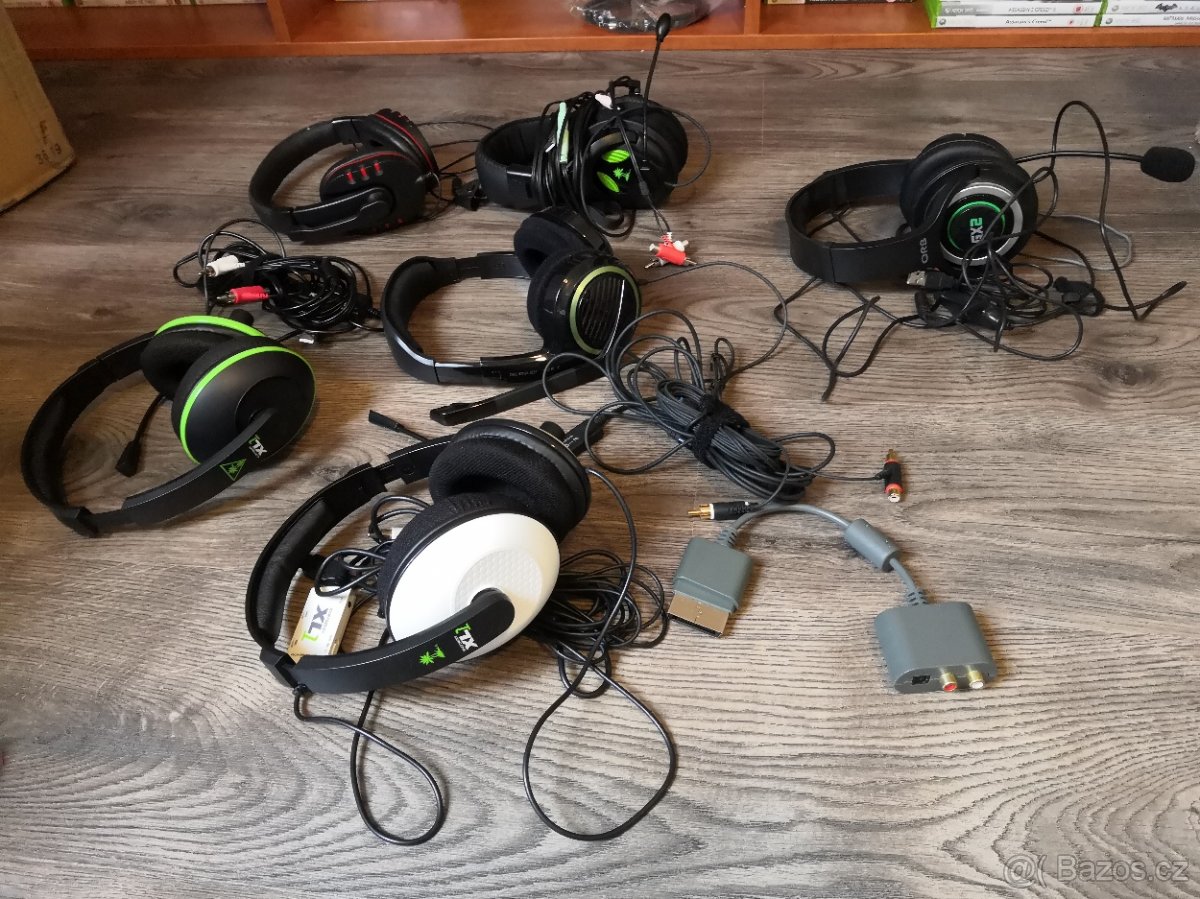 Headset a audiopříslušenství k xbox/PC