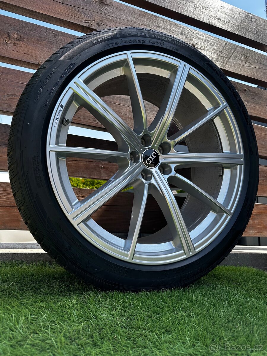Alu kola 5x112 r22 s pneu (au)