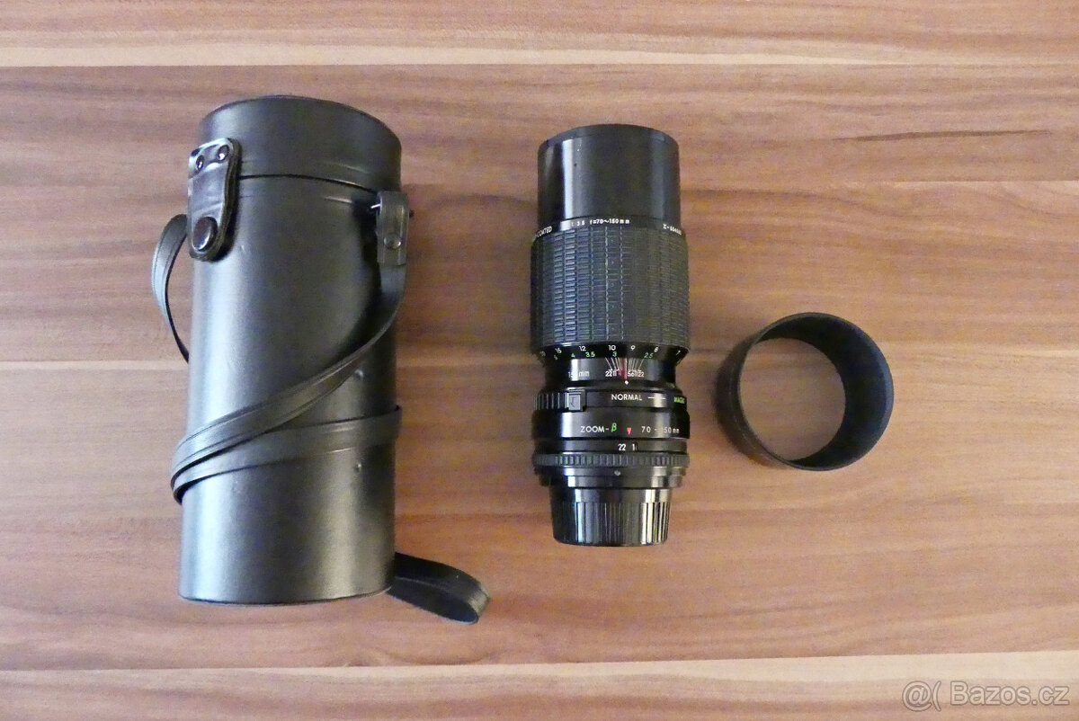 Zoom Sigma 70-150/ f 3,5, macro, závit M42, špičkový stav