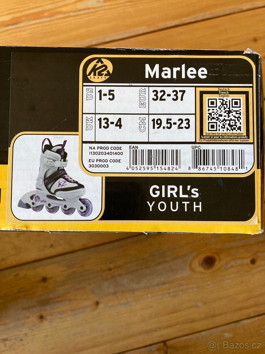 Dětské in-line brusle K2 Marlee - roustouci