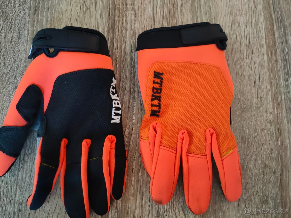 Rukavice KTM na motorku, Mx, enduro, kolo, MTB