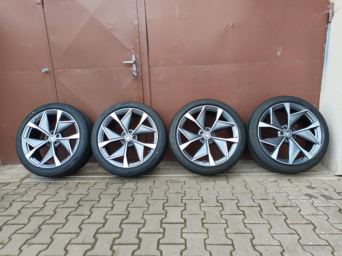 Prodám 4 alu kola Vision 21 na škoda Enyaq RS