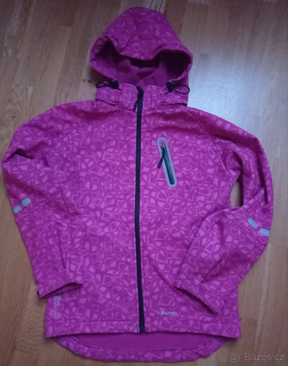 Softshellová bunda Lewro 152/158