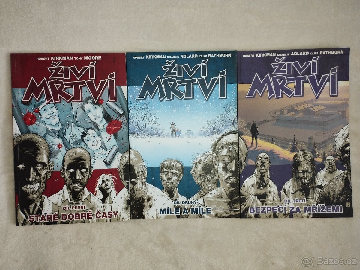 různě komiksy