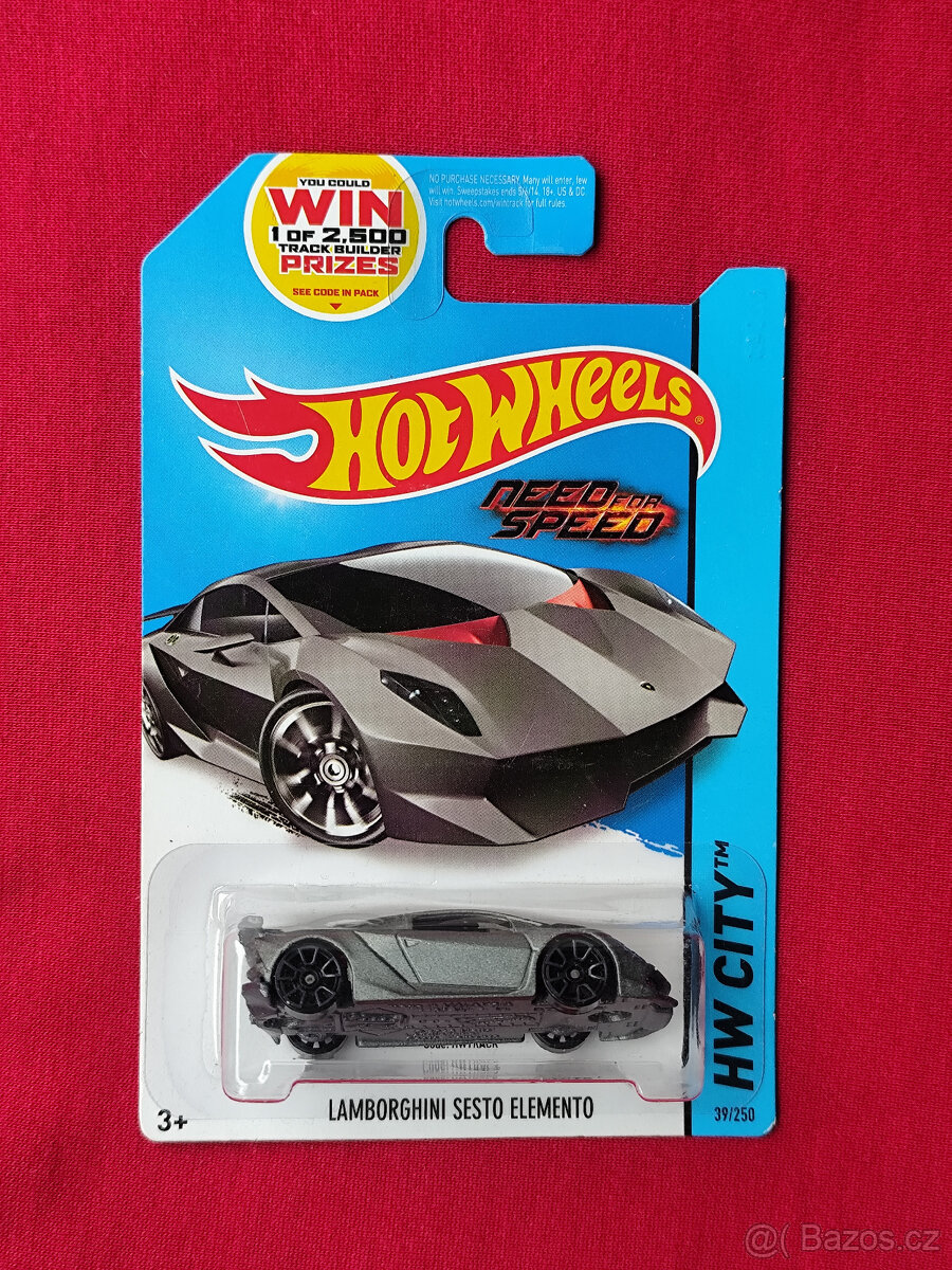 Hot Wheels - Sesto Elemento dlouhá karta