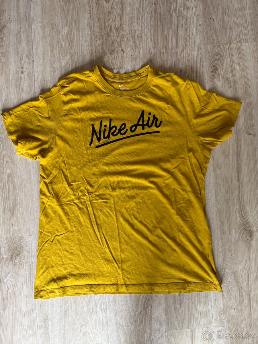 pánské tričko NIKE, žluté, vel. XL