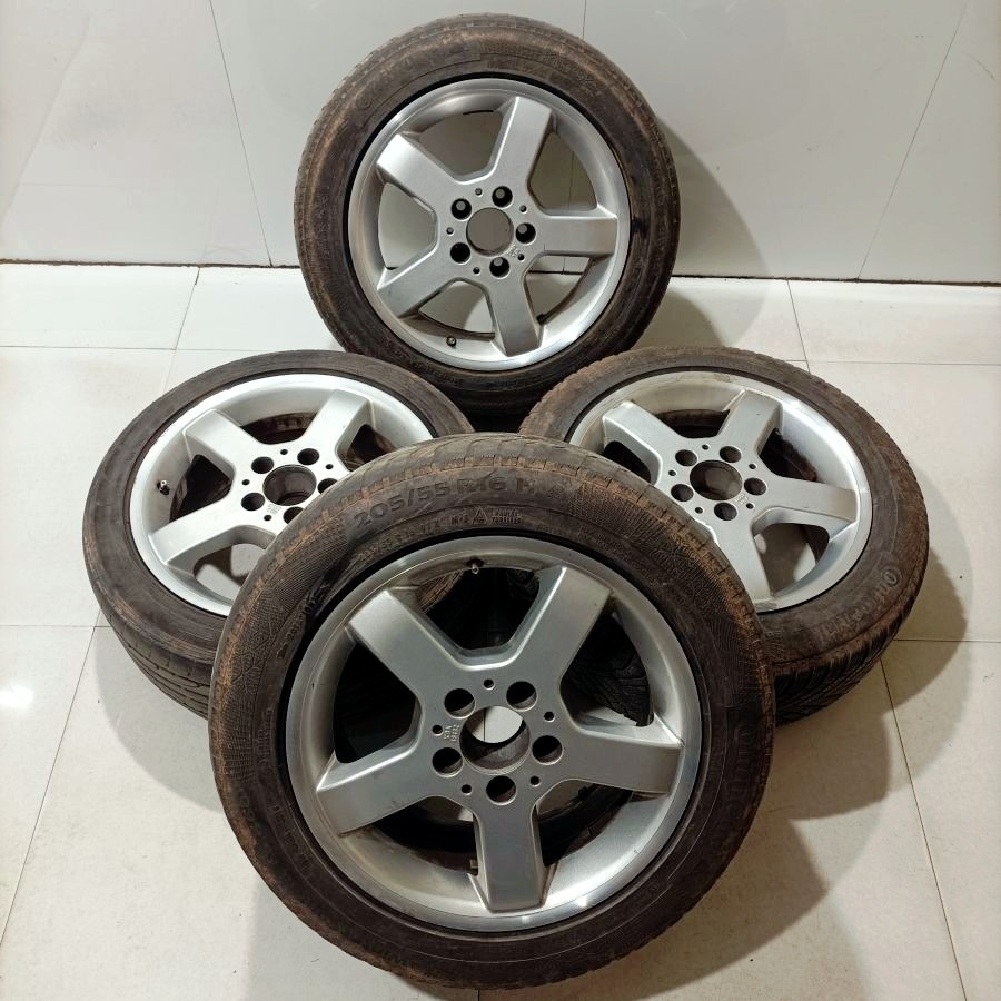 16" ALU kola – 5x112 – AUDI (ŠKODA, MERCEDES, VW) Disky: E