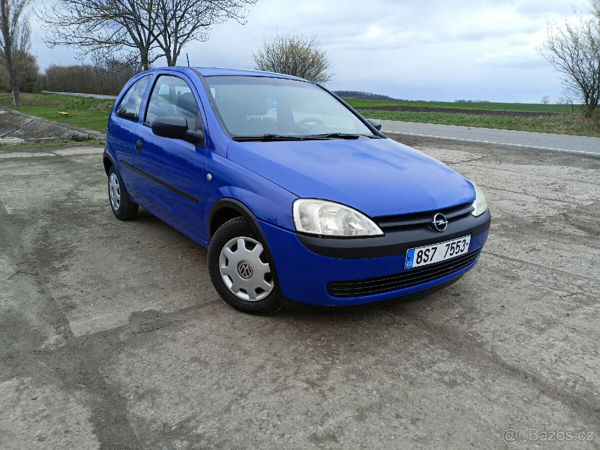 Prodám Opel Corsa C 1.0 43kW s platnou STK