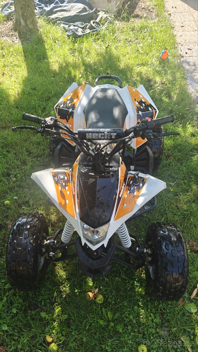 Hecht benzínová čtyřkolka 54125 orange